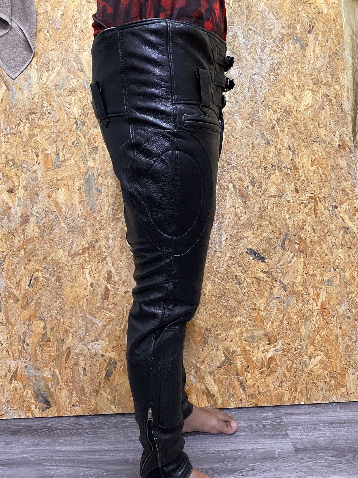 Genuine Leather Super Skinny Genuine Leather Pant By Nankai Size US 30 / EU 46 - 3 Thumbnail