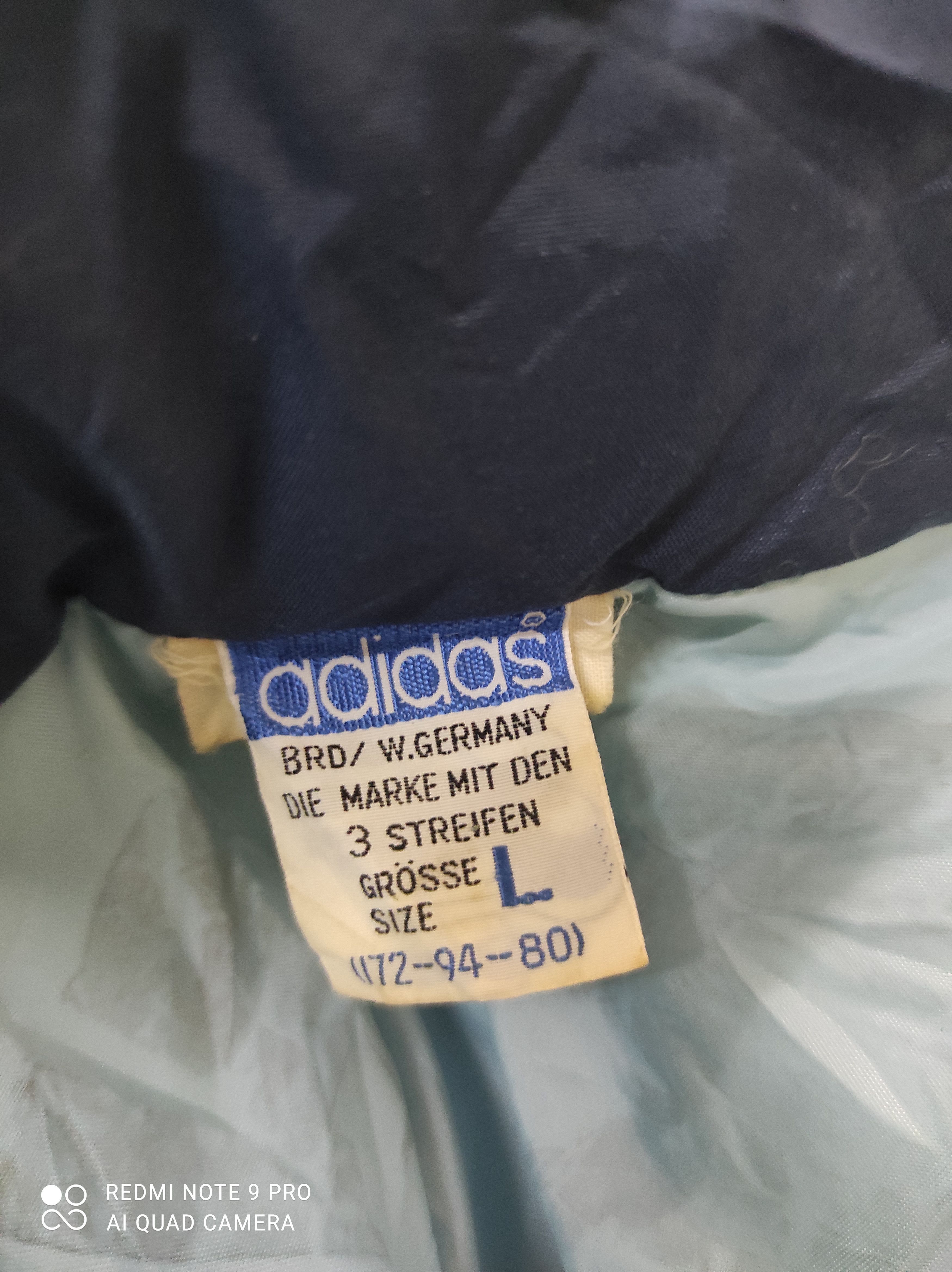 Adidas × Vintage Rare Vintage Adidas Puffer Jacket Size US L / EU 52-54 / 3 - 9 Thumbnail
