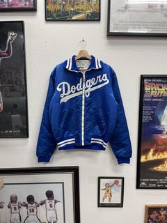 Vintage 1980s LA Dodgers Baseball Jacket Satin Nylon Jacket -  Sweden