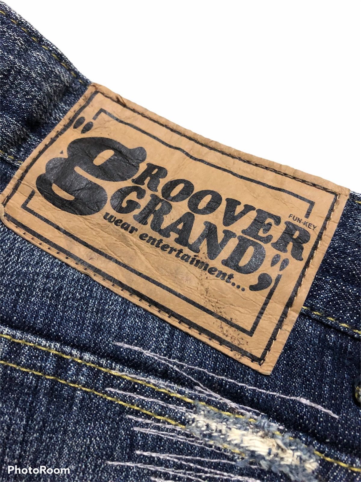 Other RIPPED⚡️⚡️GROOVER GRAND DISTRESSED DENIM Size US 32 / EU 48 - 4 Thumbnail