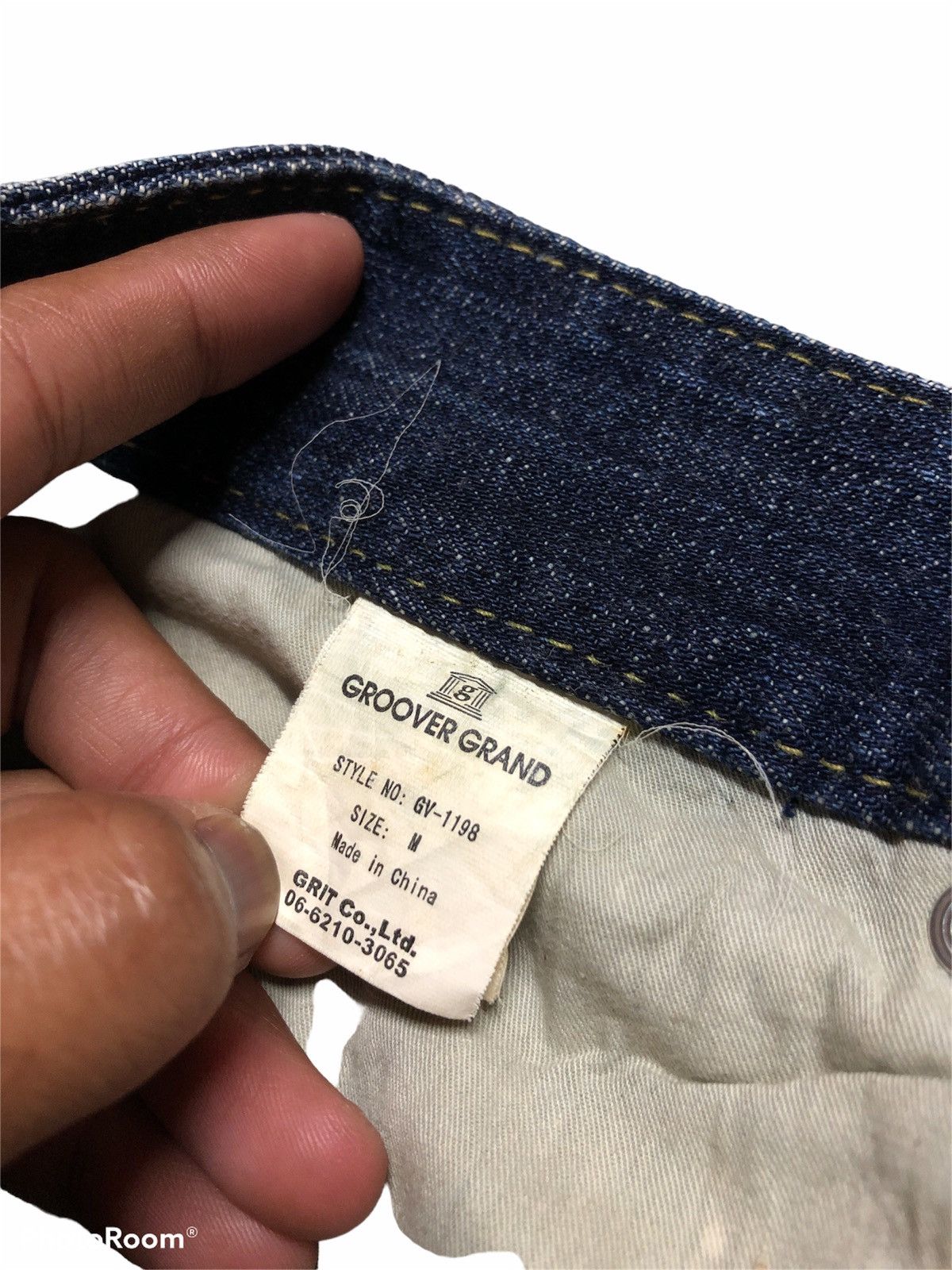 Other RIPPED⚡️⚡️GROOVER GRAND DISTRESSED DENIM Size US 32 / EU 48 - 3 Thumbnail