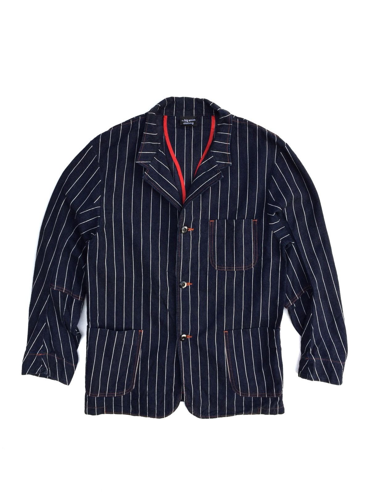 Indigo × Japanese Brand Japanese Brand Big Smith Chore Jacket Inspired By Kapital Size US M / EU 48-50 / 2 - 3 Thumbnail