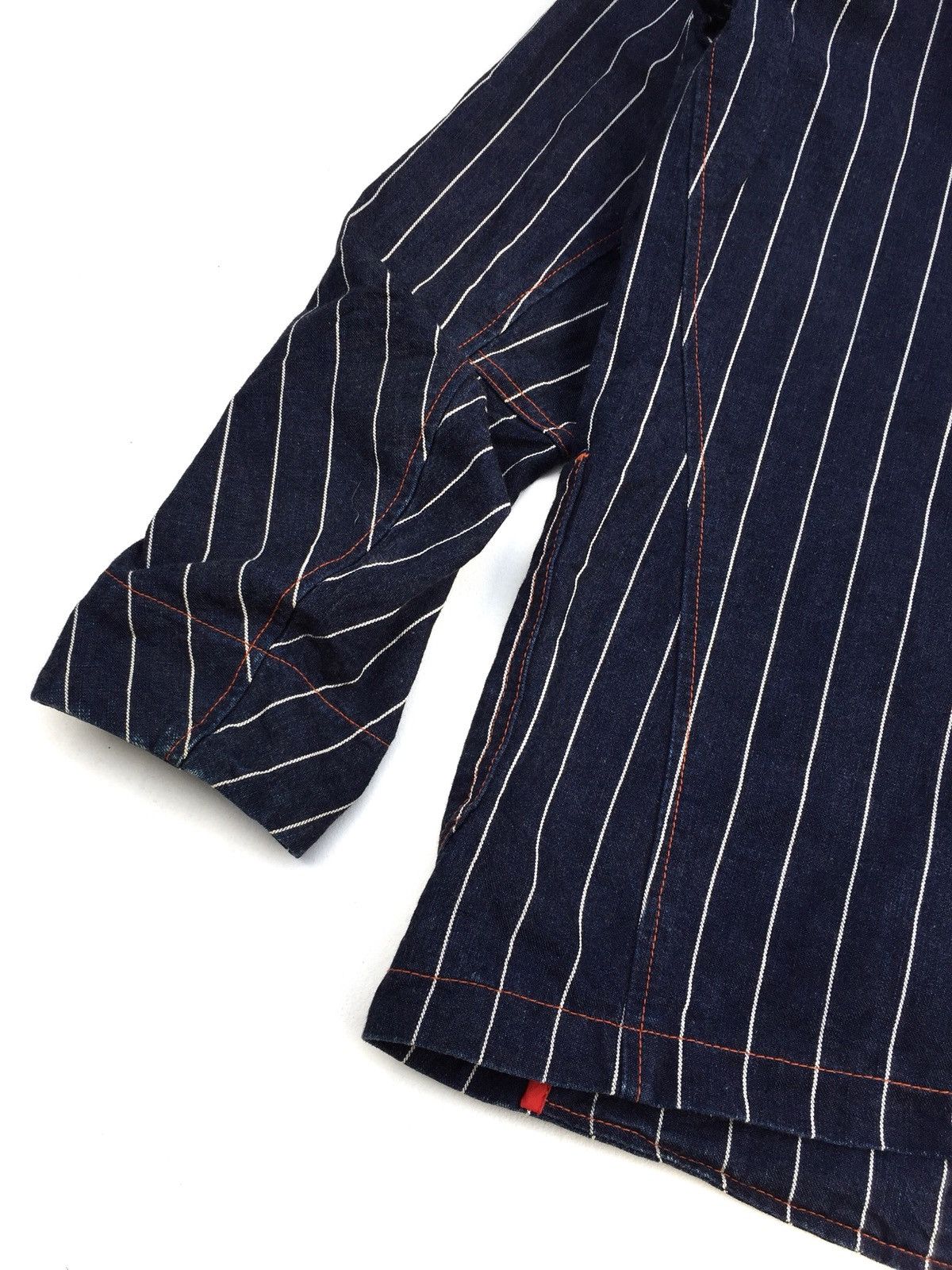 Indigo × Japanese Brand Japanese Brand Big Smith Chore Jacket Inspired By Kapital Size US M / EU 48-50 / 2 - 11 Thumbnail