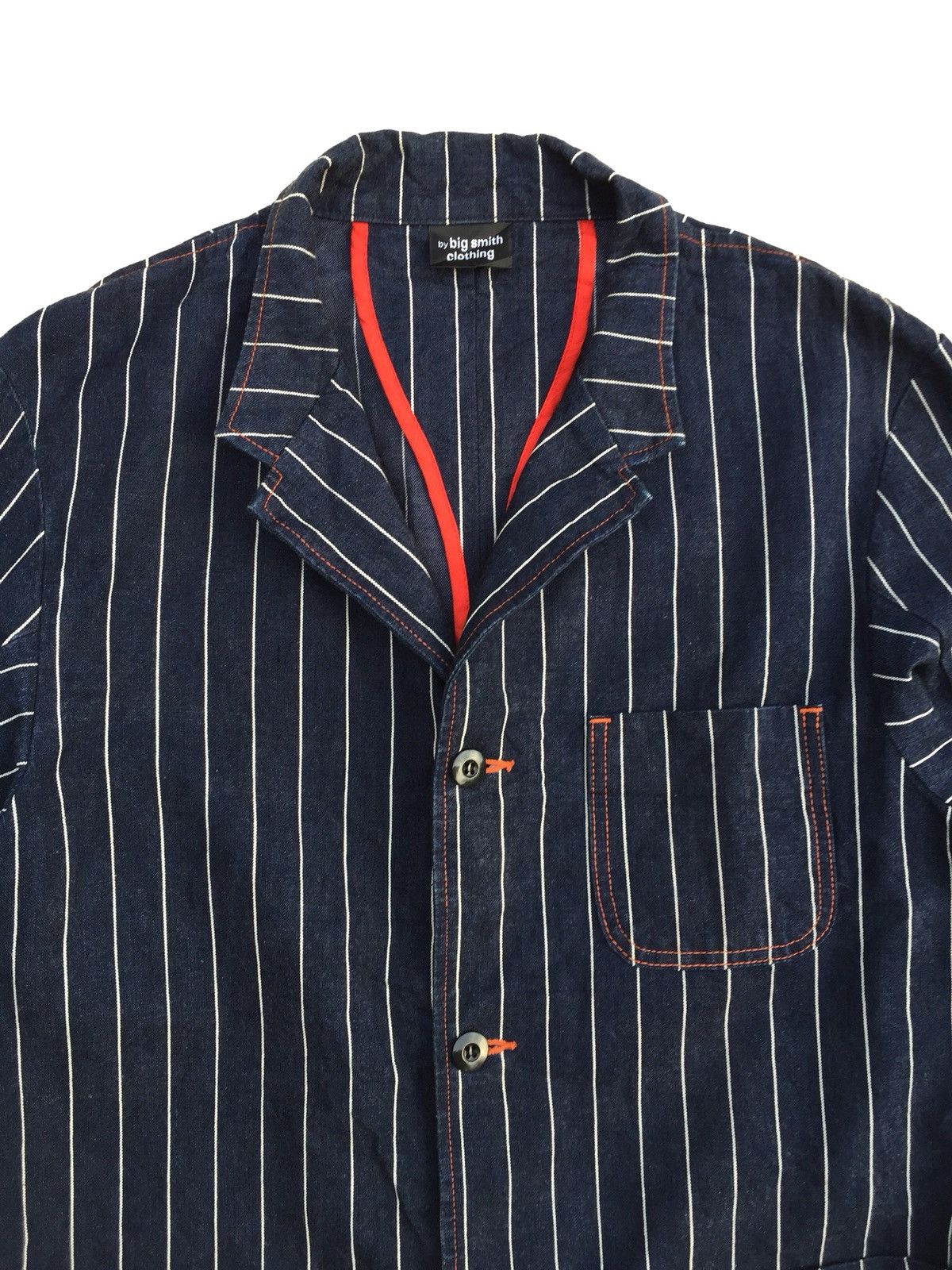 Indigo × Japanese Brand Japanese Brand Big Smith Chore Jacket Inspired By Kapital Size US M / EU 48-50 / 2 - 8 Thumbnail
