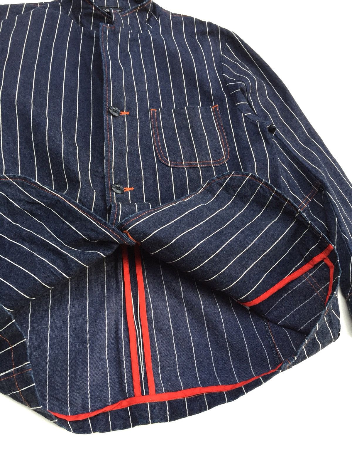 Indigo × Japanese Brand Japanese Brand Big Smith Chore Jacket Inspired By Kapital Size US M / EU 48-50 / 2 - 13 Thumbnail