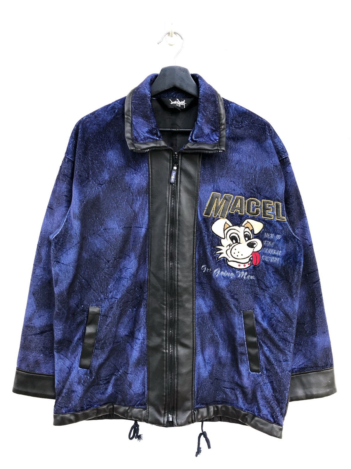 Japanese Brand Japanese Brand Macel Velour Velvet Faux Leather Jacket Size US M / EU 48-50 / 2 - 1 Thumbnail