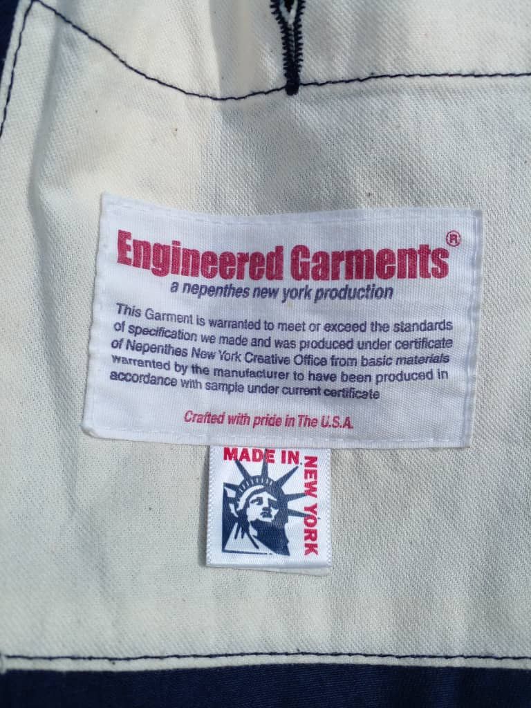 Engineered Garments JACKET ENGINEERED GARMENTS Size US S / EU 44-46 / 1 - 10 Thumbnail