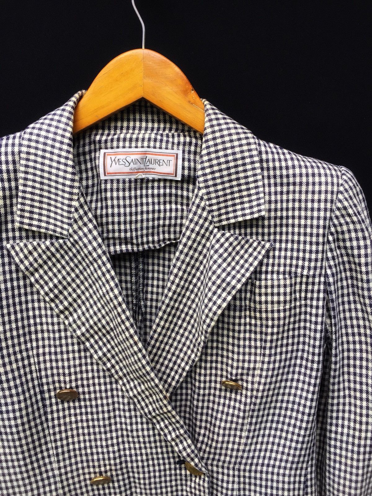 Yves Saint Laurent Vintage Yves Saint Laurent Diffusion Femmes Jacket Size US M / EU 48-50 / 2 - 1 Thumbnail
