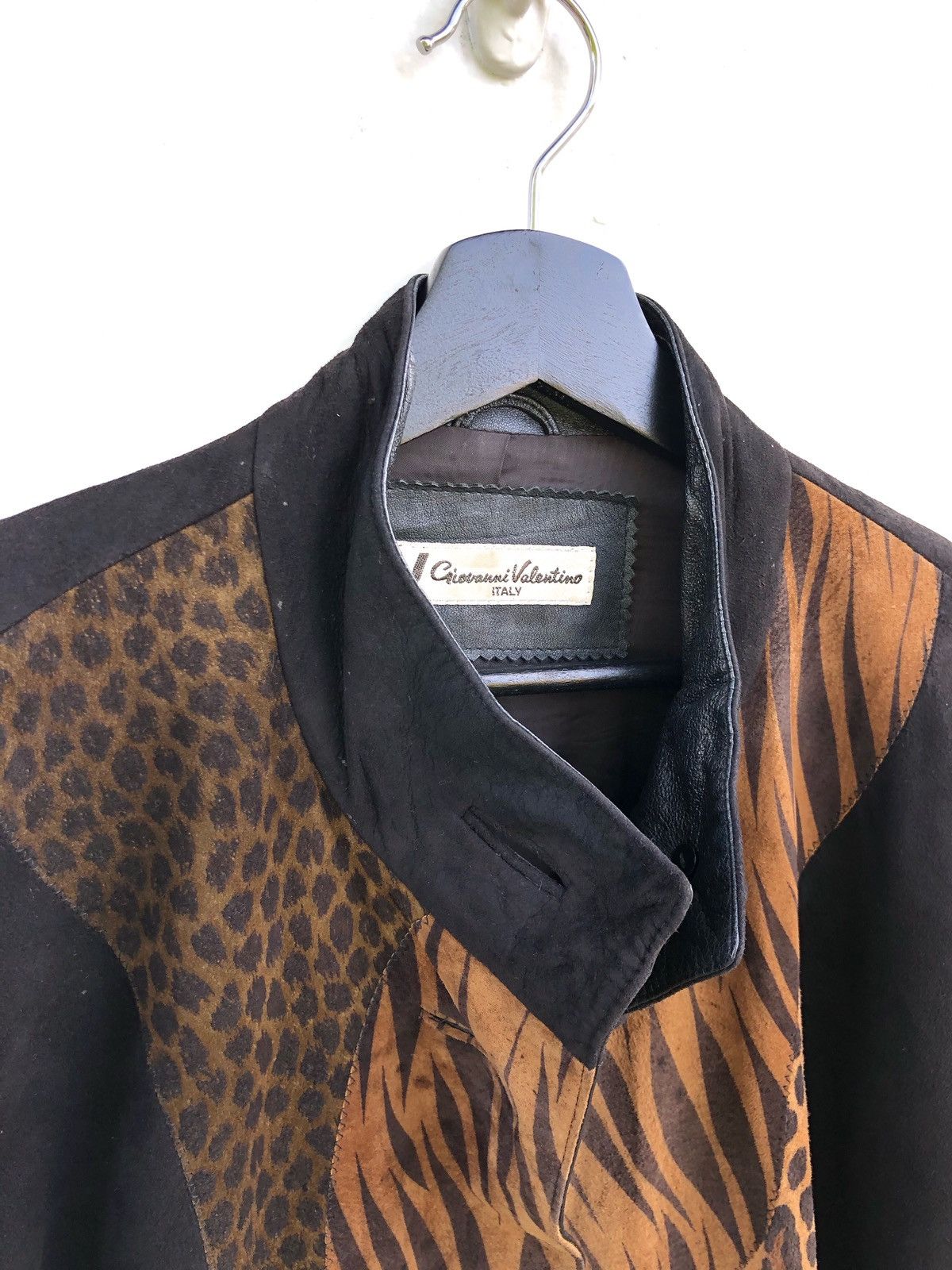 Valentino × Vintage Giovanni Velentino Hybrid Jacket Overcoat Size US XL / EU 56 / 4 - 12 Thumbnail