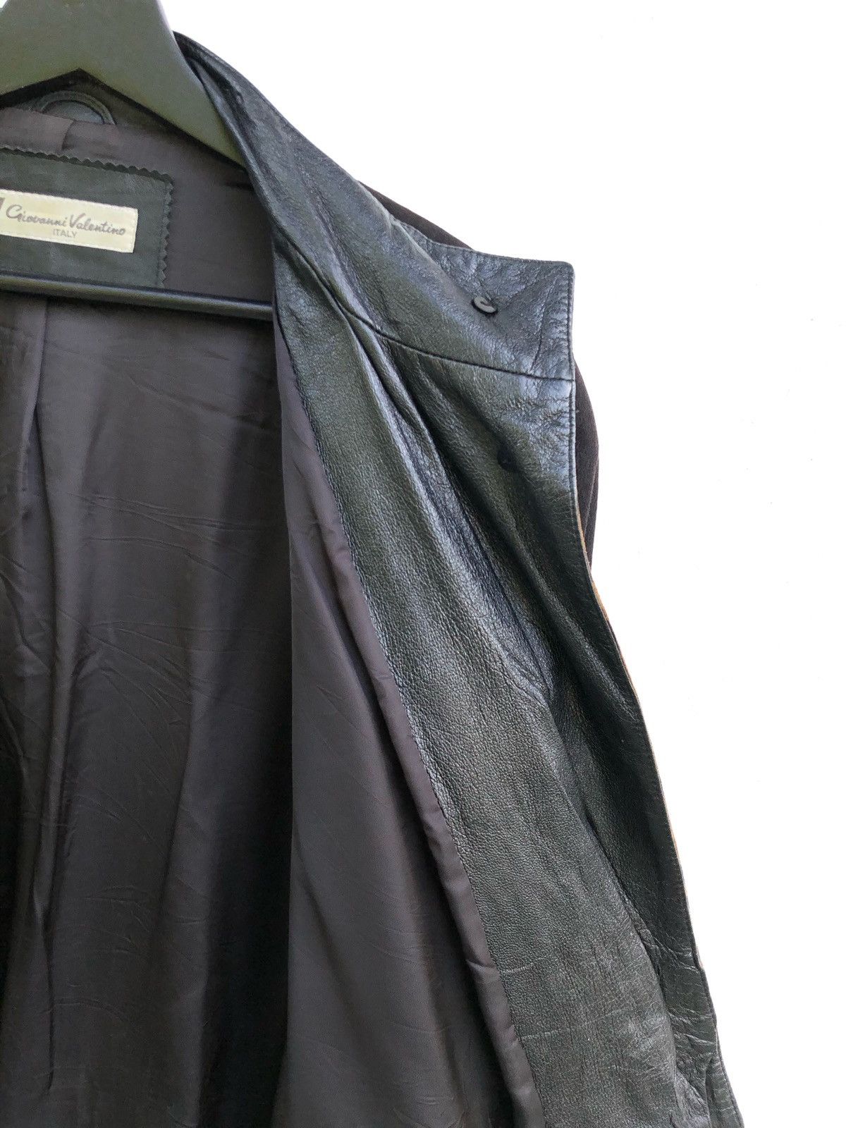 Valentino × Vintage Giovanni Velentino Hybrid Jacket Overcoat Size US XL / EU 56 / 4 - 8 Thumbnail