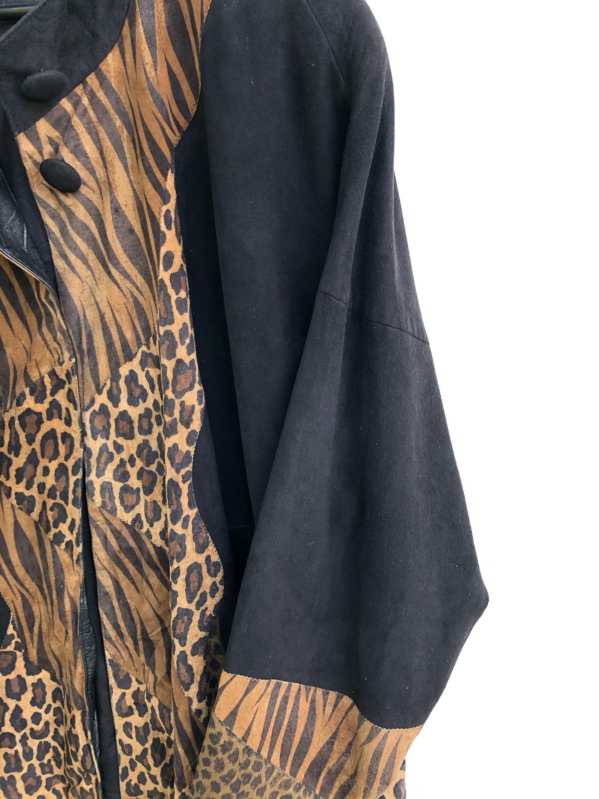Valentino × Vintage Giovanni Velentino Hybrid Jacket Overcoat Size US XL / EU 56 / 4 - 5 Thumbnail