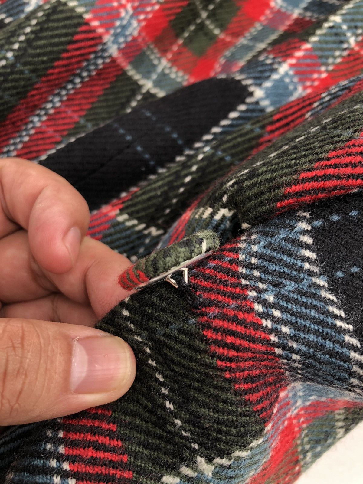Other Vintage Norma Kamali Red Tartan Jacket Size US S / EU 44-46 / 1 - 7 Thumbnail