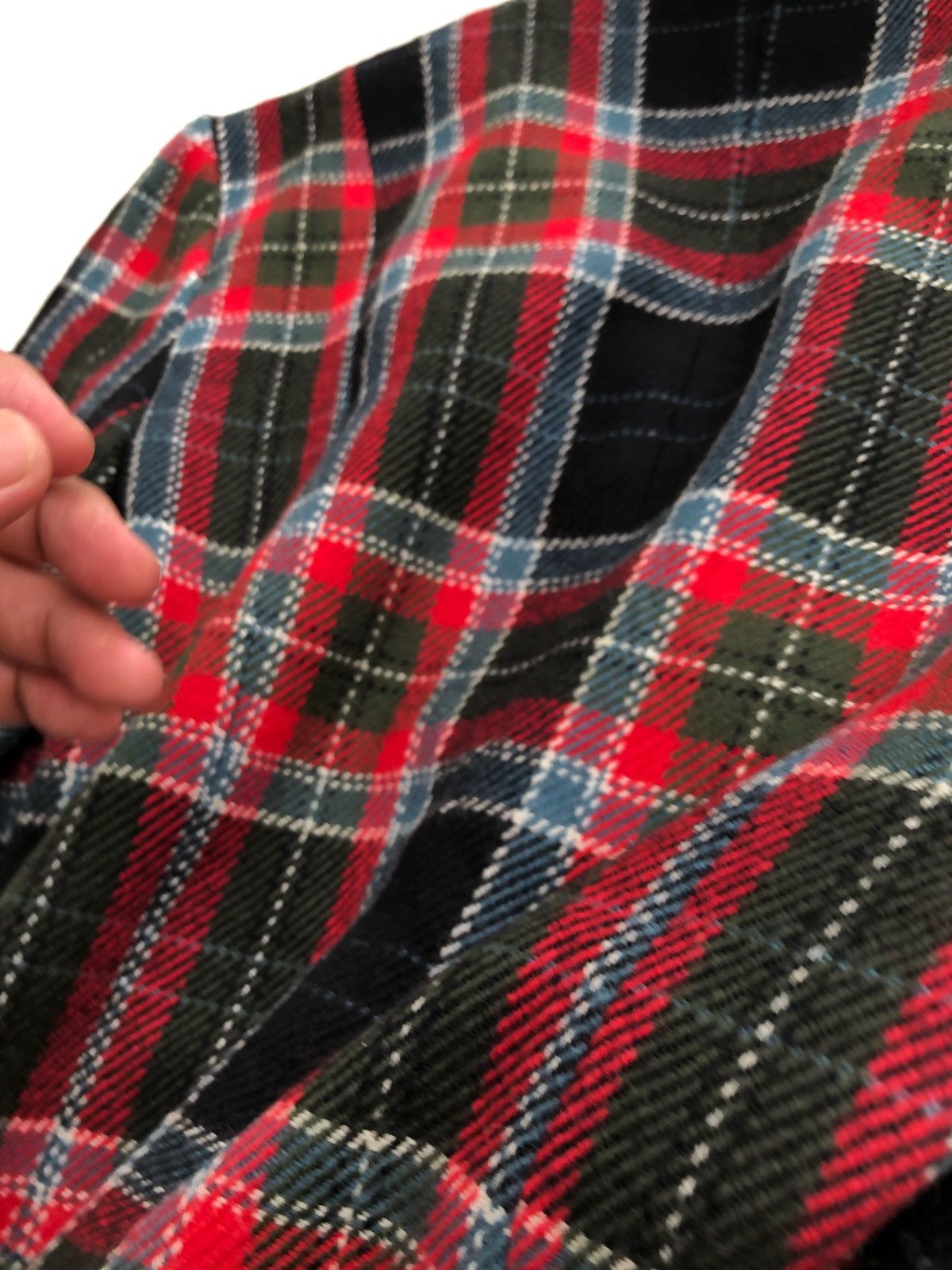 Other Vintage Norma Kamali Red Tartan Jacket Size US S / EU 44-46 / 1 - 8 Thumbnail