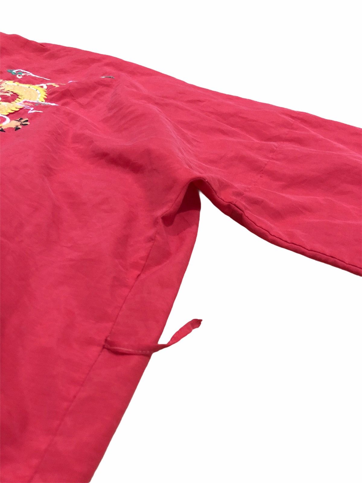 Vintage Vintage 70/80s Hand Embroidered Light Kimono Japan Dragon Size US M / EU 48-50 / 2 - 10 Thumbnail