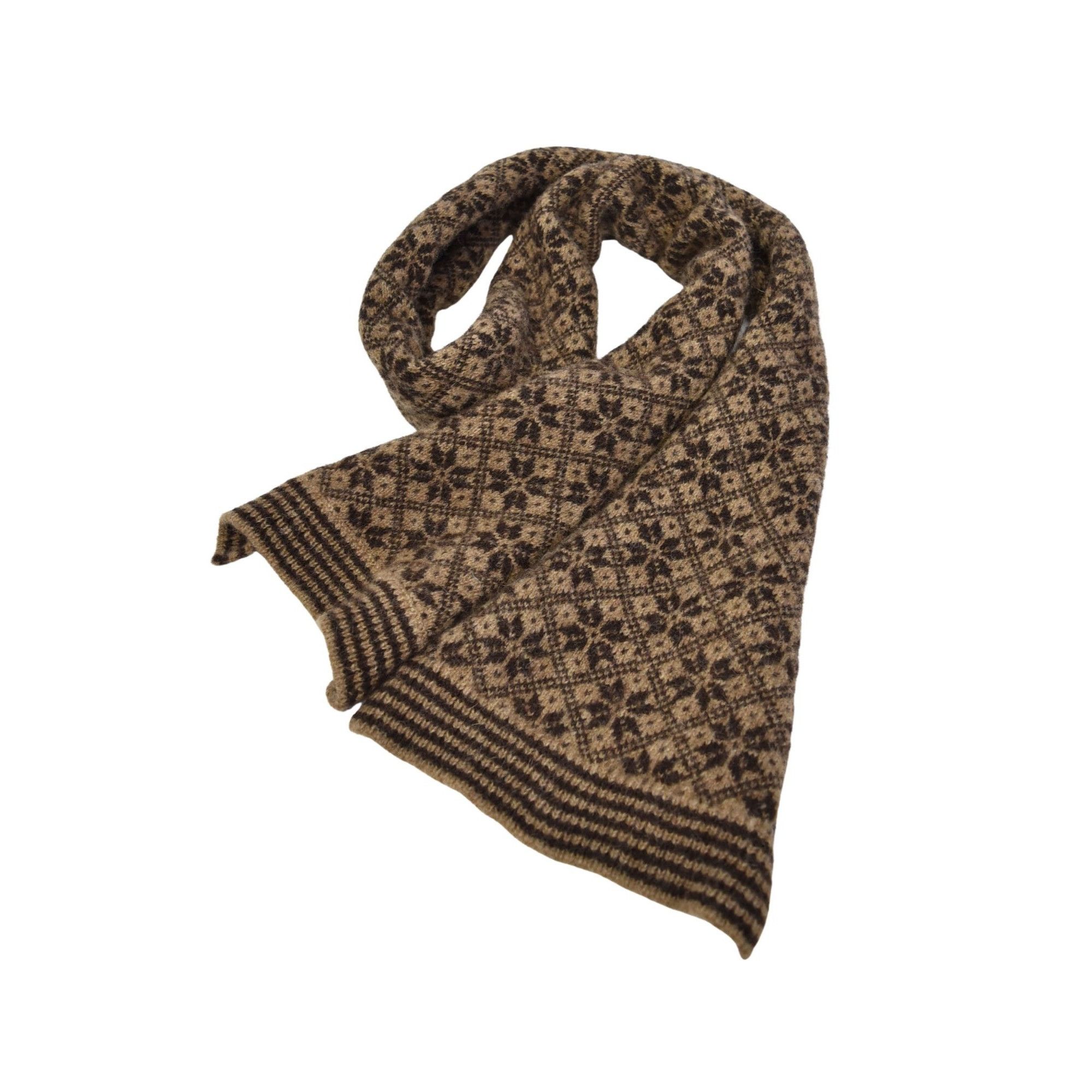 HYSTERIC GLAMOUR/graphic knit scarf/22323 - 0425 72
