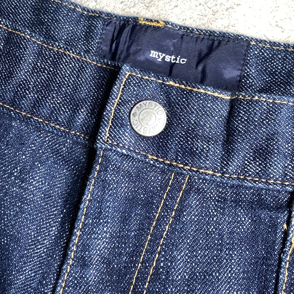 Japanese Brand MYSTIC ladies bootcut Jeans Size 32" / US 10 / IT 46 - 8 Thumbnail
