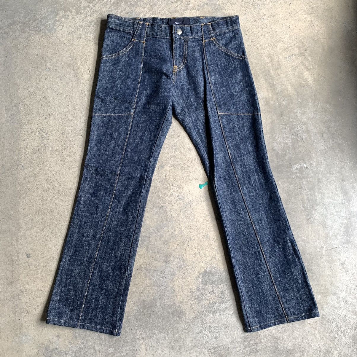 Japanese Brand MYSTIC ladies bootcut Jeans Size 32" / US 10 / IT 46 - 1 Thumbnail