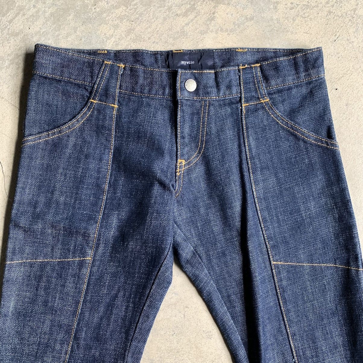 Japanese Brand MYSTIC ladies bootcut Jeans Size 32" / US 10 / IT 46 - 3 Thumbnail