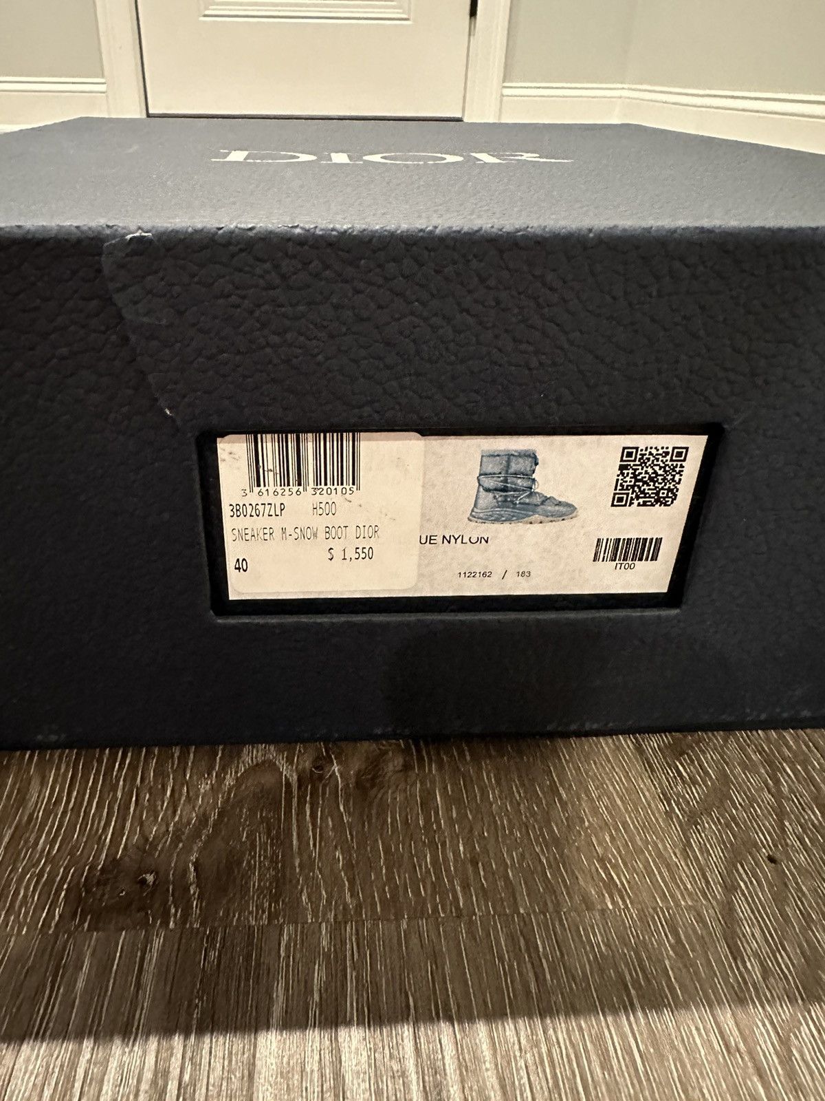 Dior Dior Blue Nylon Oblique Logo Boots Size US 7 / EU 40 - 3 Thumbnail