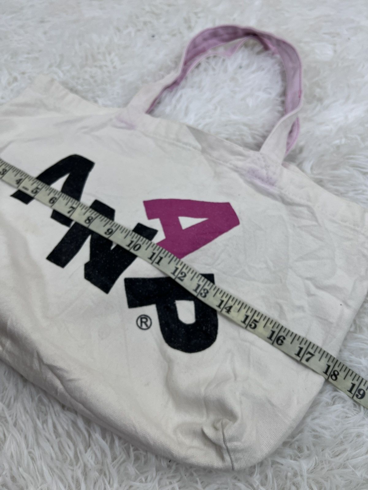 Japanese Brand Vintage Anap Canvas Totebag Size ONE SIZE - 6 Thumbnail