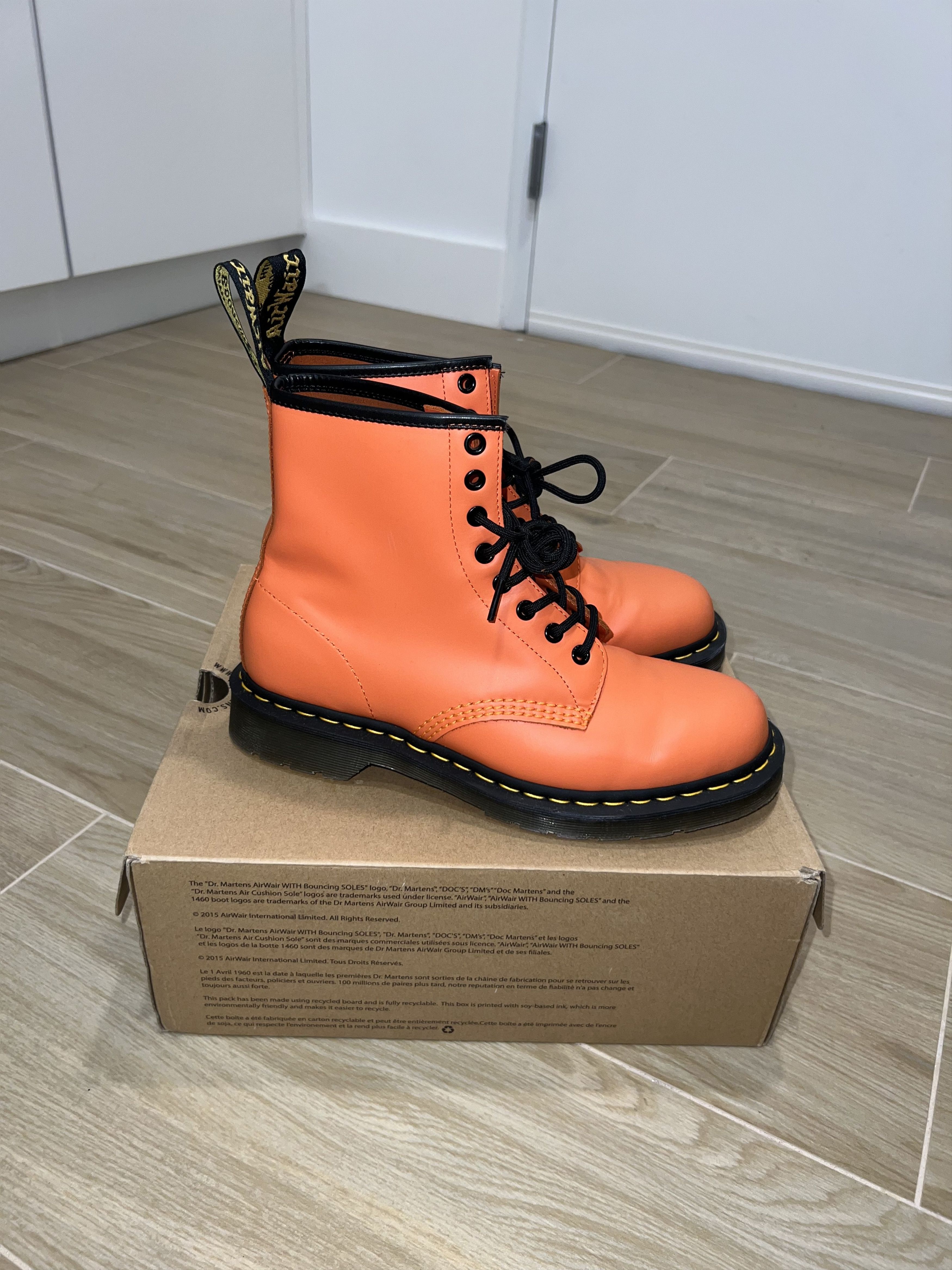 Dr. Martens 1460 DR MARTENS ORANGE Size US 9 / EU 42 - 4 Thumbnail