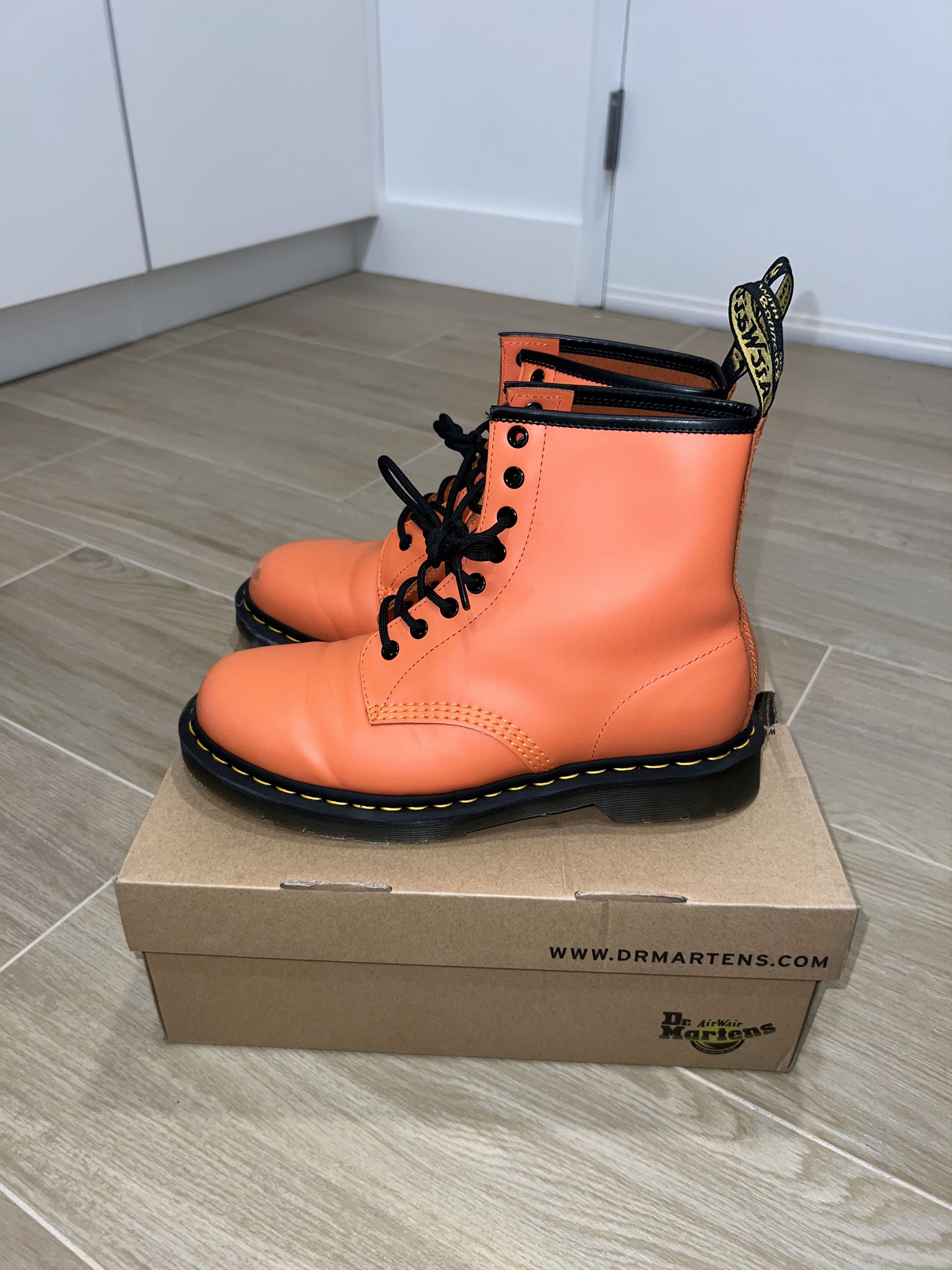 Dr. Martens 1460 DR MARTENS ORANGE Size US 9 / EU 42 - 1 Thumbnail
