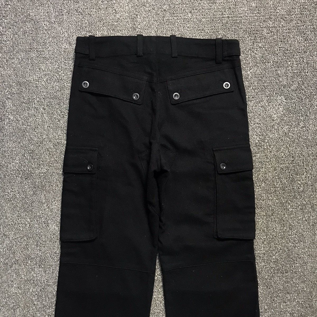 French Connection 2000's French Connection Black Zipper Cargo Pant Size US 33 - 5 Thumbnail