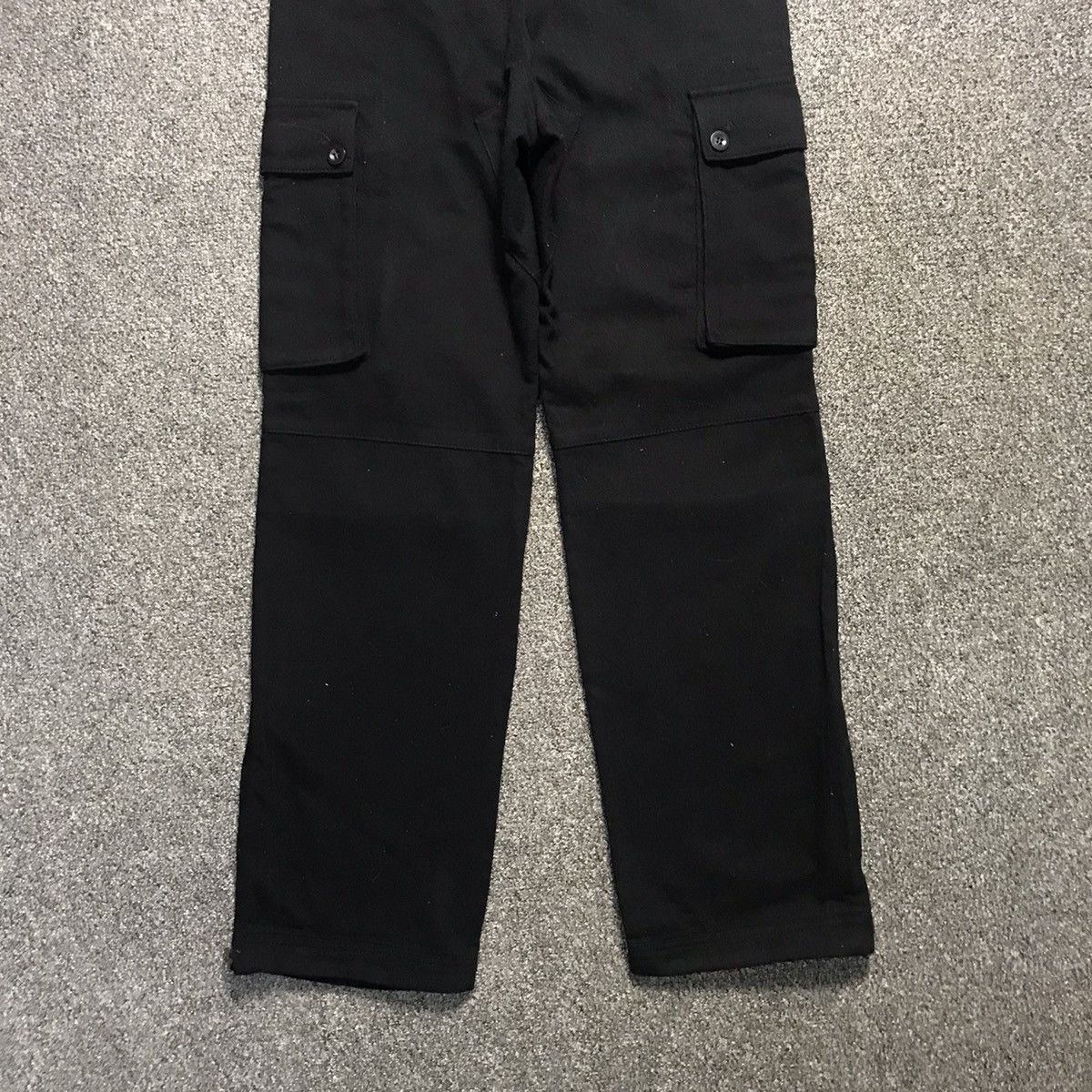 French Connection 2000's French Connection Black Zipper Cargo Pant Size US 33 - 6 Thumbnail