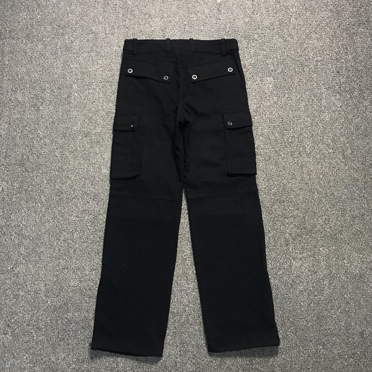 French Connection 2000's French Connection Black Zipper Cargo Pant Size US 33 - 4 Thumbnail
