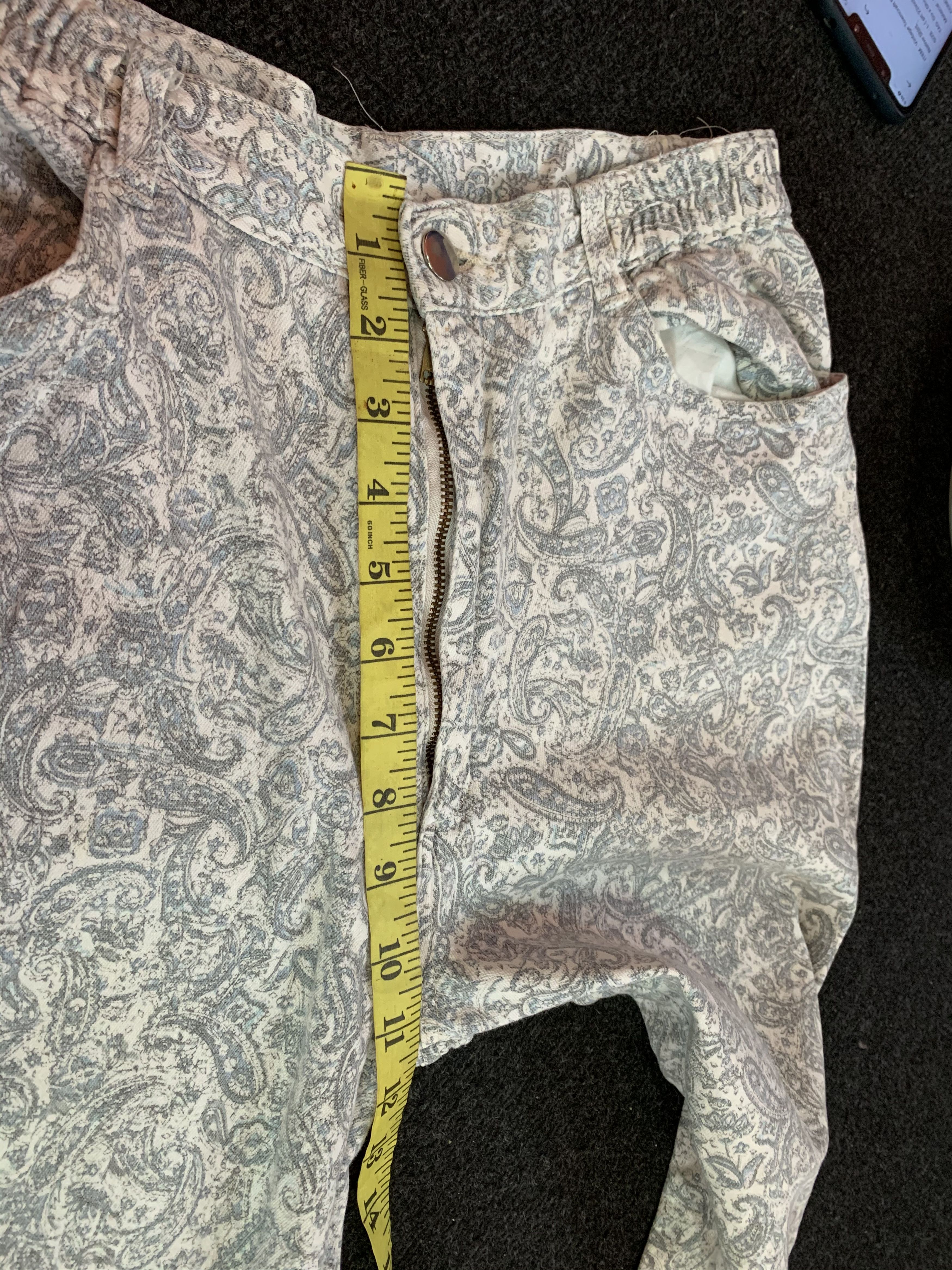 Japanese Brand 🔥Paisley Floral Fullprinted Pants Size US 28 / EU 44 - 13 Thumbnail