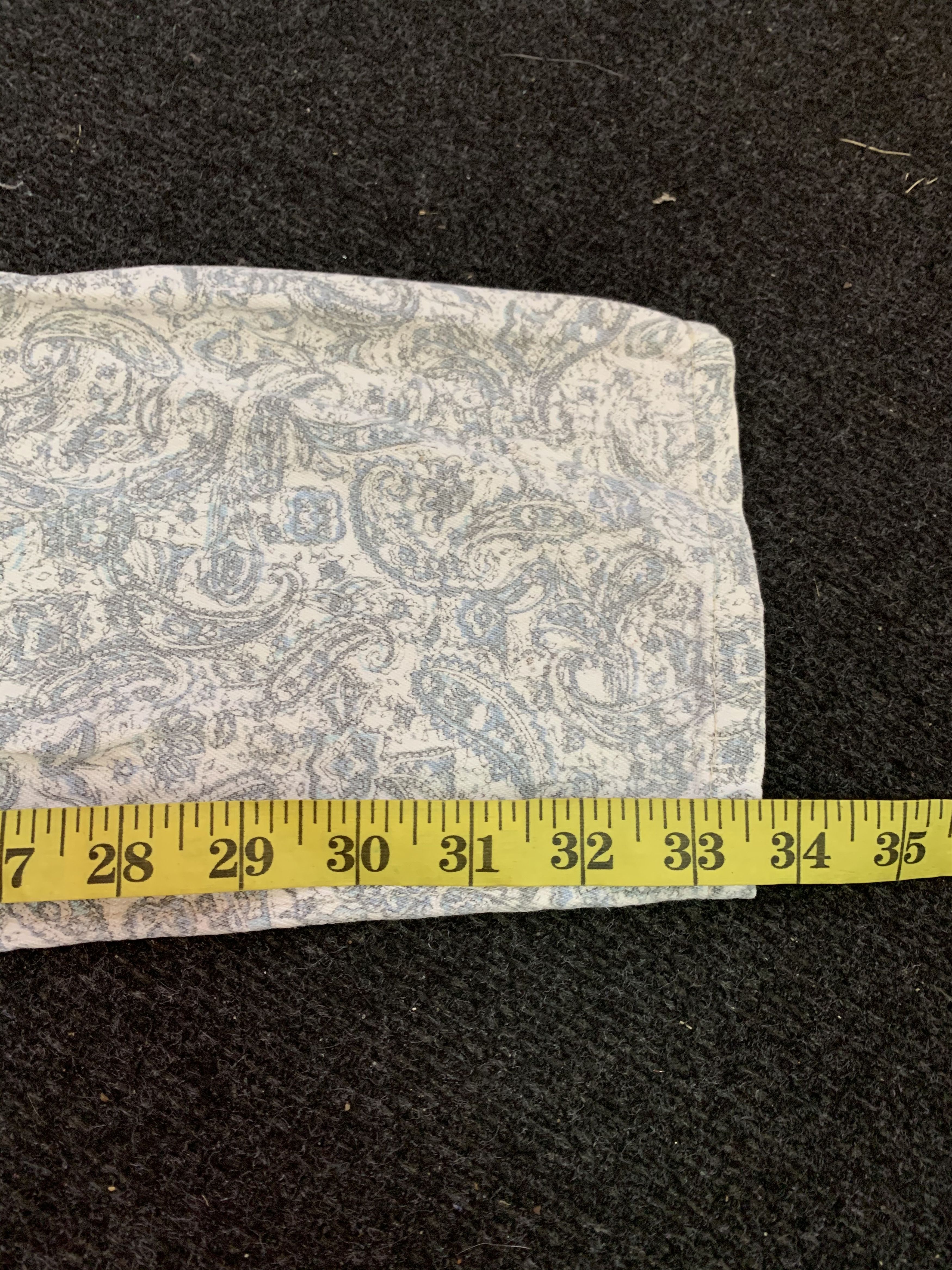 Japanese Brand 🔥Paisley Floral Fullprinted Pants Size US 28 / EU 44 - 11 Thumbnail