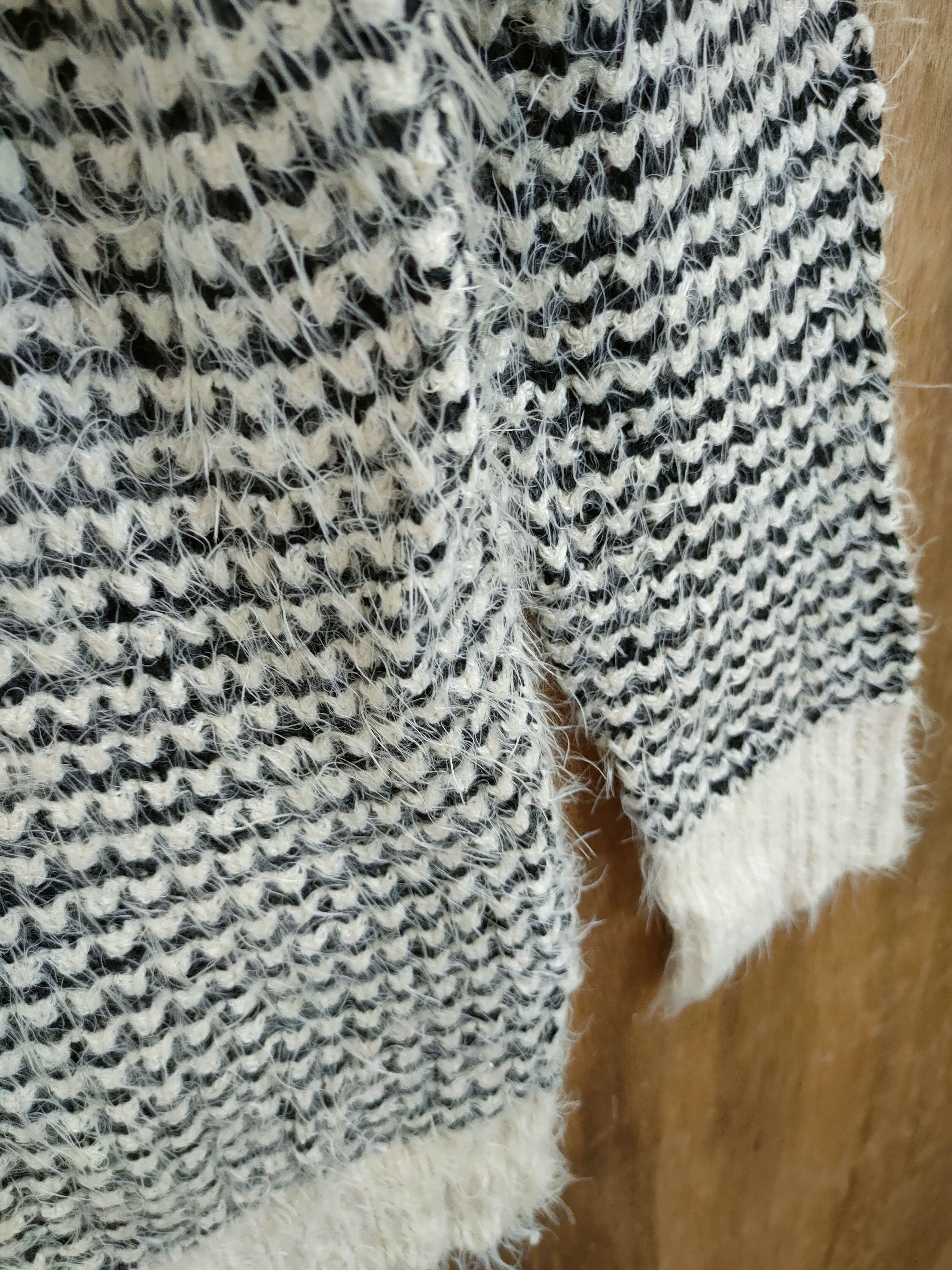 Homespun Knitwear K japan meticulous mohair shag shaggy fur knitwear #46-1011 Size US M / EU 48-50 / 2 - 7 Thumbnail