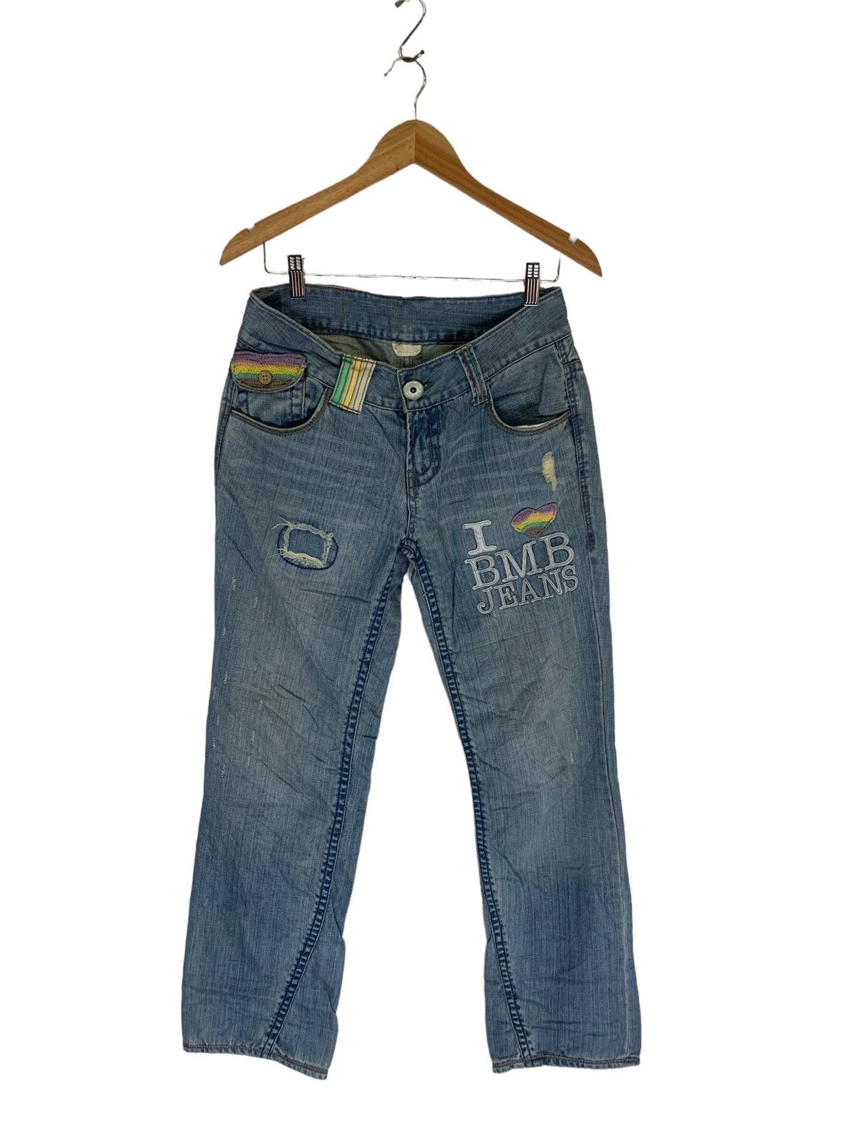 Japanese Brand Blue Moon Blue Jeans Size US 32 / EU 48 - 1 Thumbnail