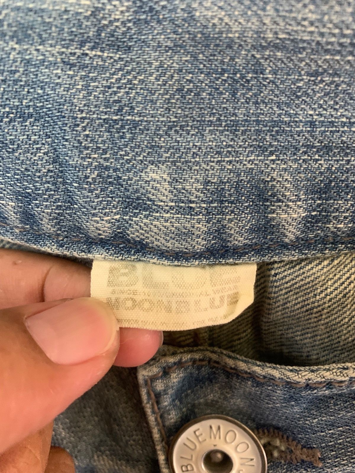 Japanese Brand Blue Moon Blue Jeans Size US 32 / EU 48 - 4 Thumbnail