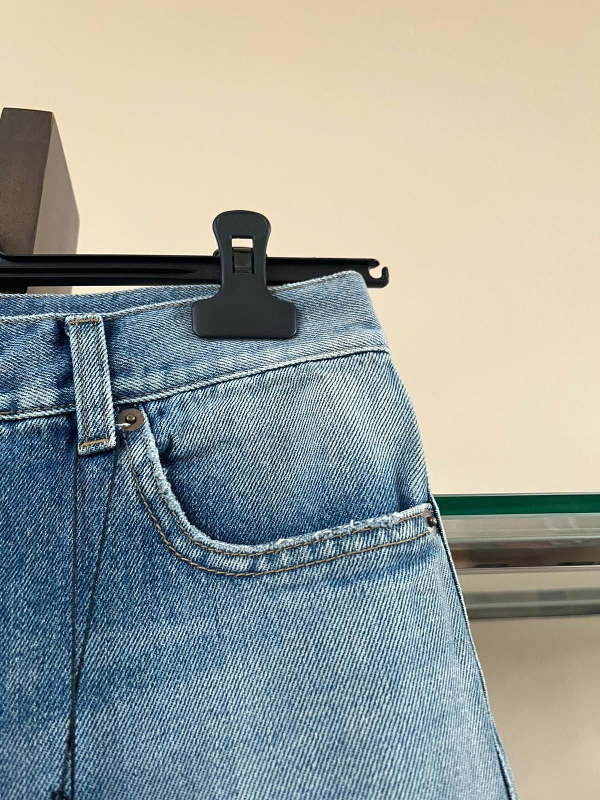 Saint Laurent Paris o1rshd1 SK 5 Pocket Denim in Light Vintage Blue Size US 30 / EU 46 - 9 Thumbnail