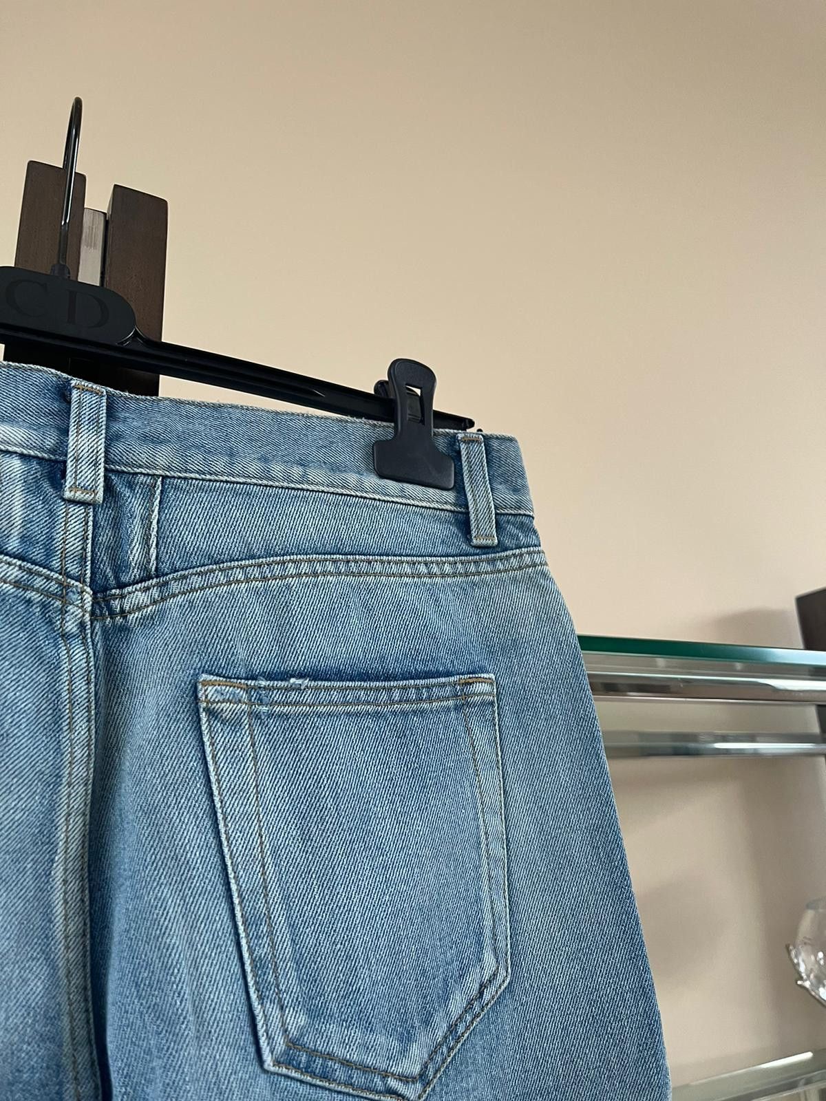 Saint Laurent Paris o1rshd1 SK 5 Pocket Denim in Light Vintage Blue Size US 30 / EU 46 - 13 Thumbnail
