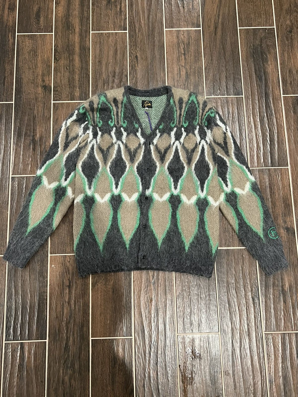 Needles Hidden Mohair Cardigan | Grailed