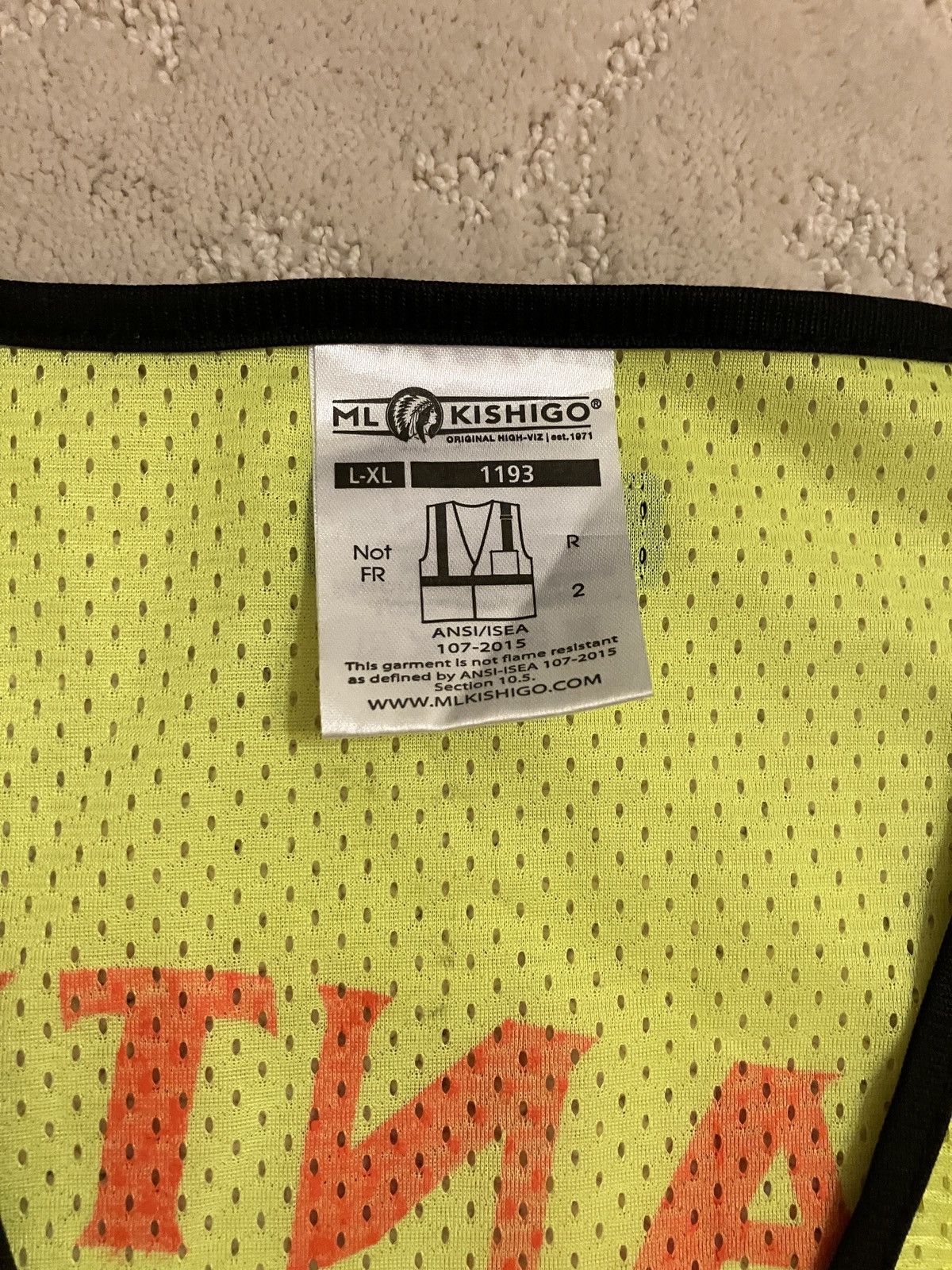 Anti Social Social Club Anti Social Social Club Reflective Vest Size US L / EU 52-54 / 3 - 3 Thumbnail
