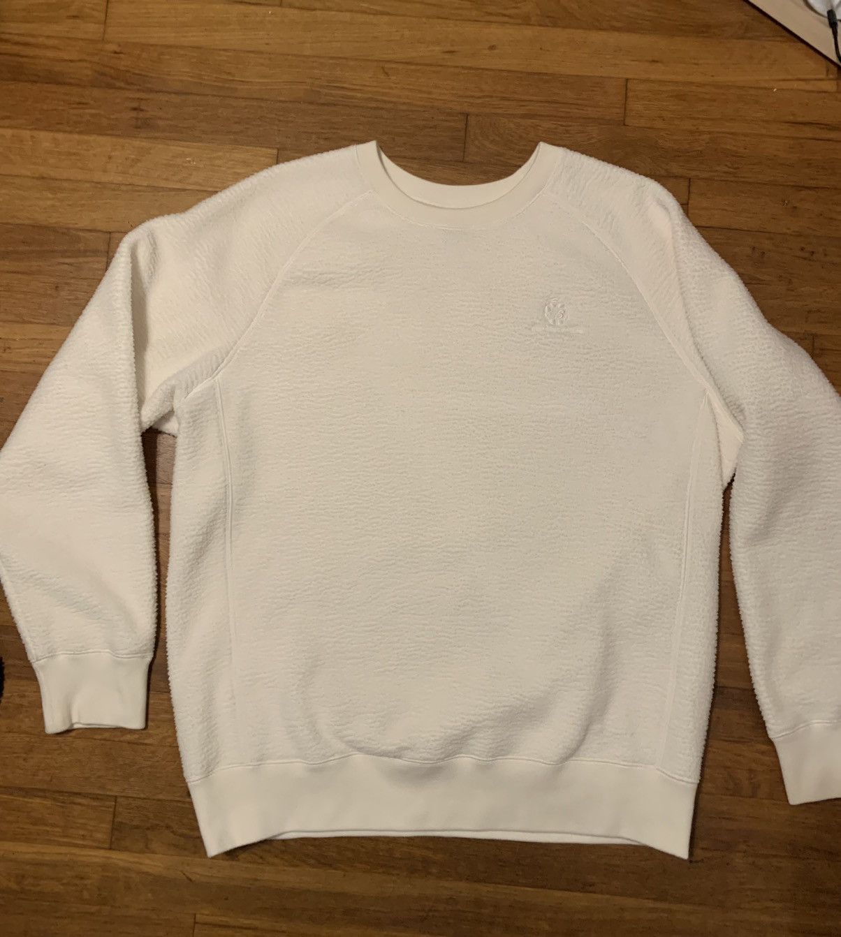 Aime Leon Dore × New Balance Aime Leon Dore / New Balance Cream Fleece Pullover Size US XL / EU 56 / 4 - 1 Thumbnail
