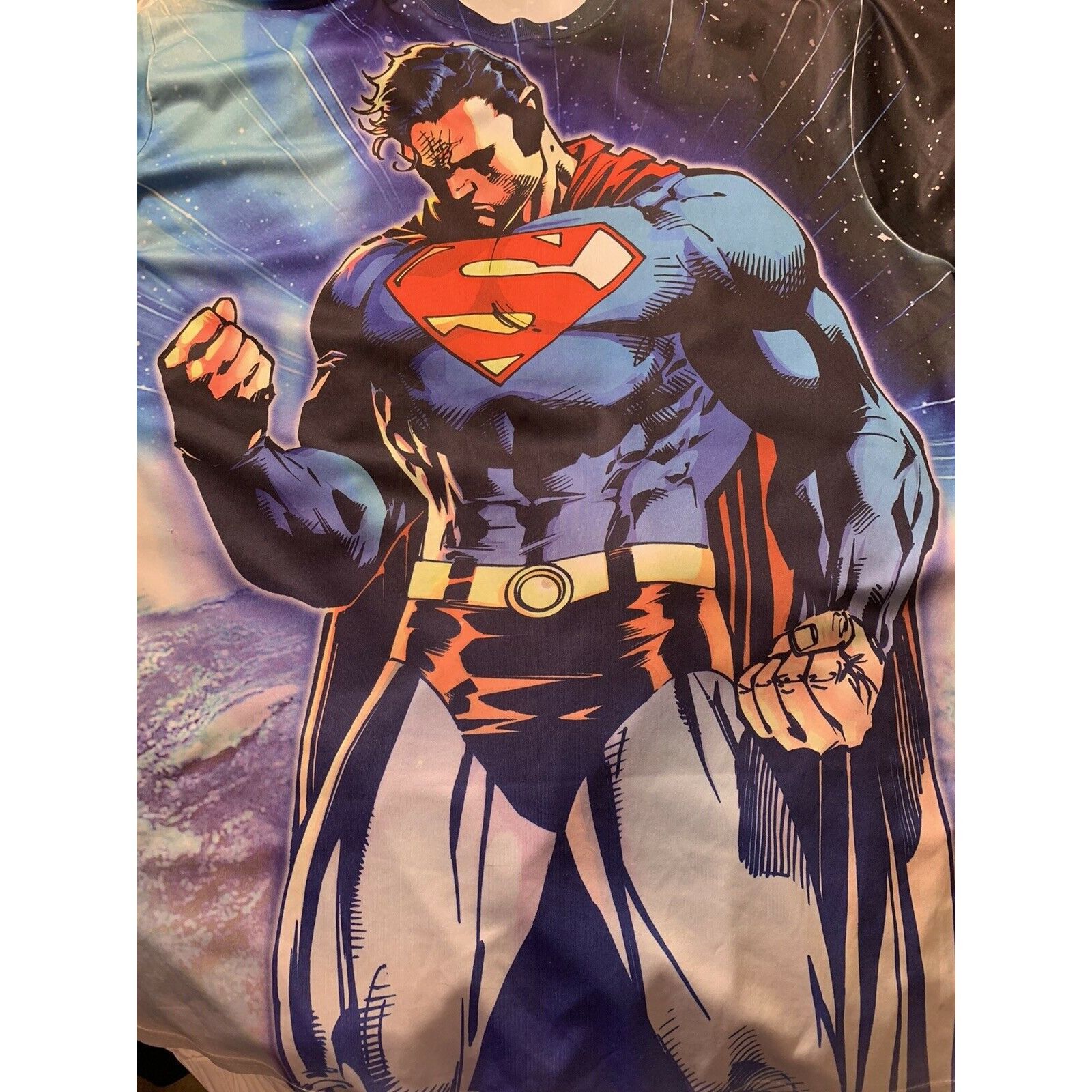 Other Superman Superhero Graphic Shirt All Over Print Double Sided Size US L / EU 52-54 / 3 - 5 Thumbnail