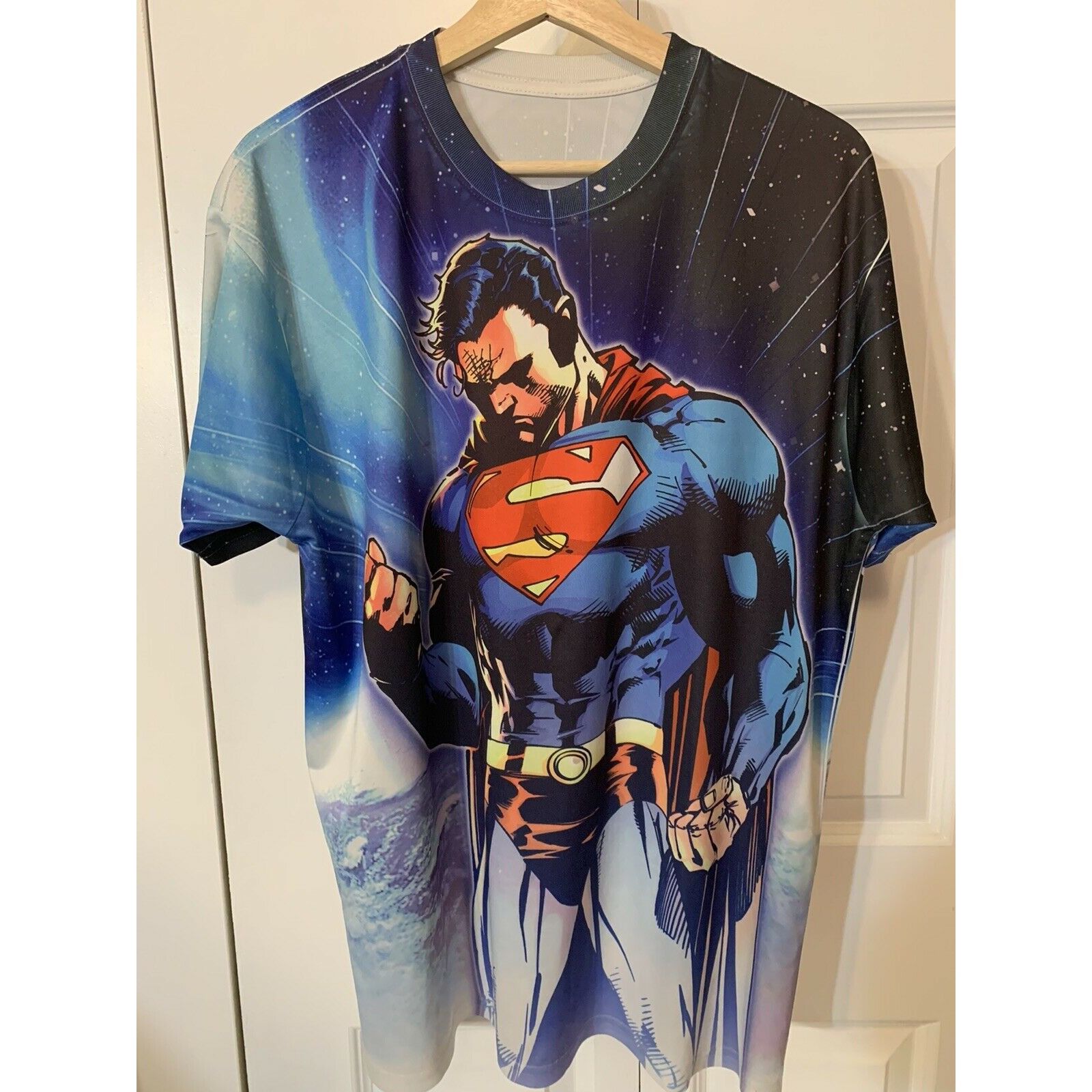 Other Superman Superhero Graphic Shirt All Over Print Double Sided Size US L / EU 52-54 / 3 - 3 Thumbnail