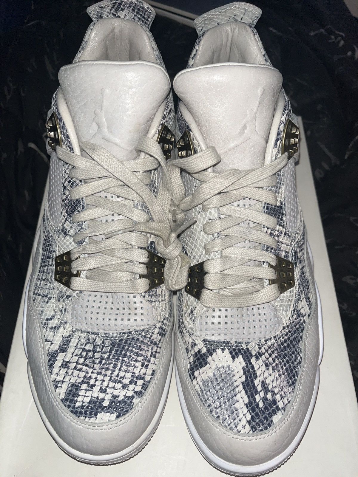 Jordan Brand Snakeskin Jordan 4 | Grailed
