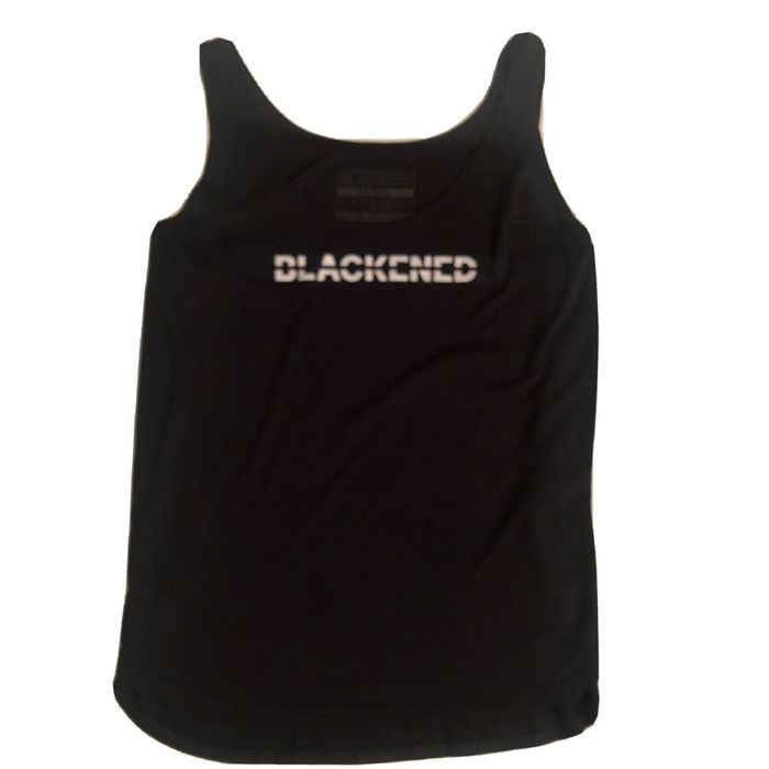 Other Wife Beater Tank Top Blackened Whisky Shirt LARGE Black And Grailed