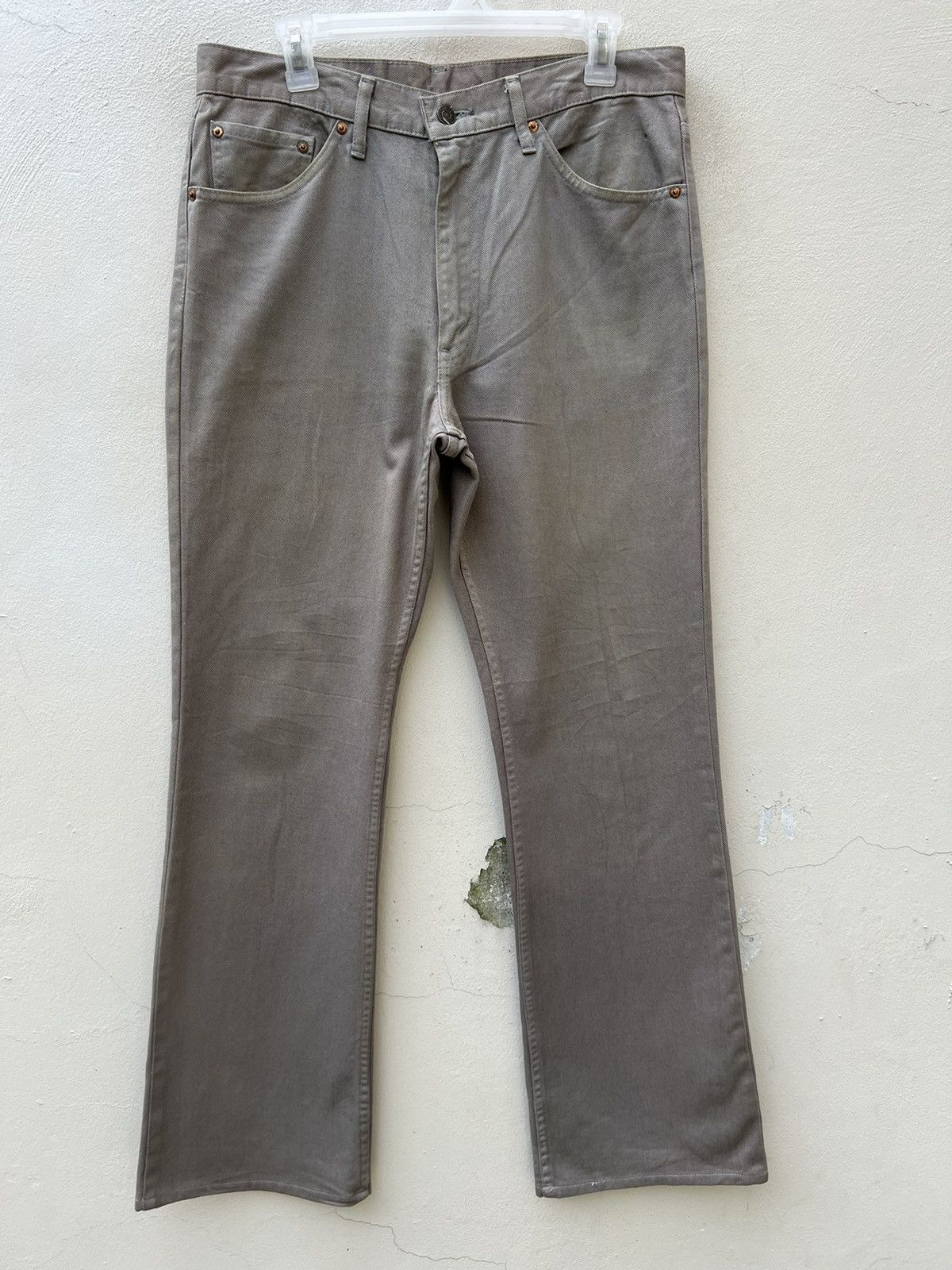 Levi's Vintage 1999 Levi’s 517 Faded Dirty Mud Flare Jeans Size US 33 - 6 Thumbnail
