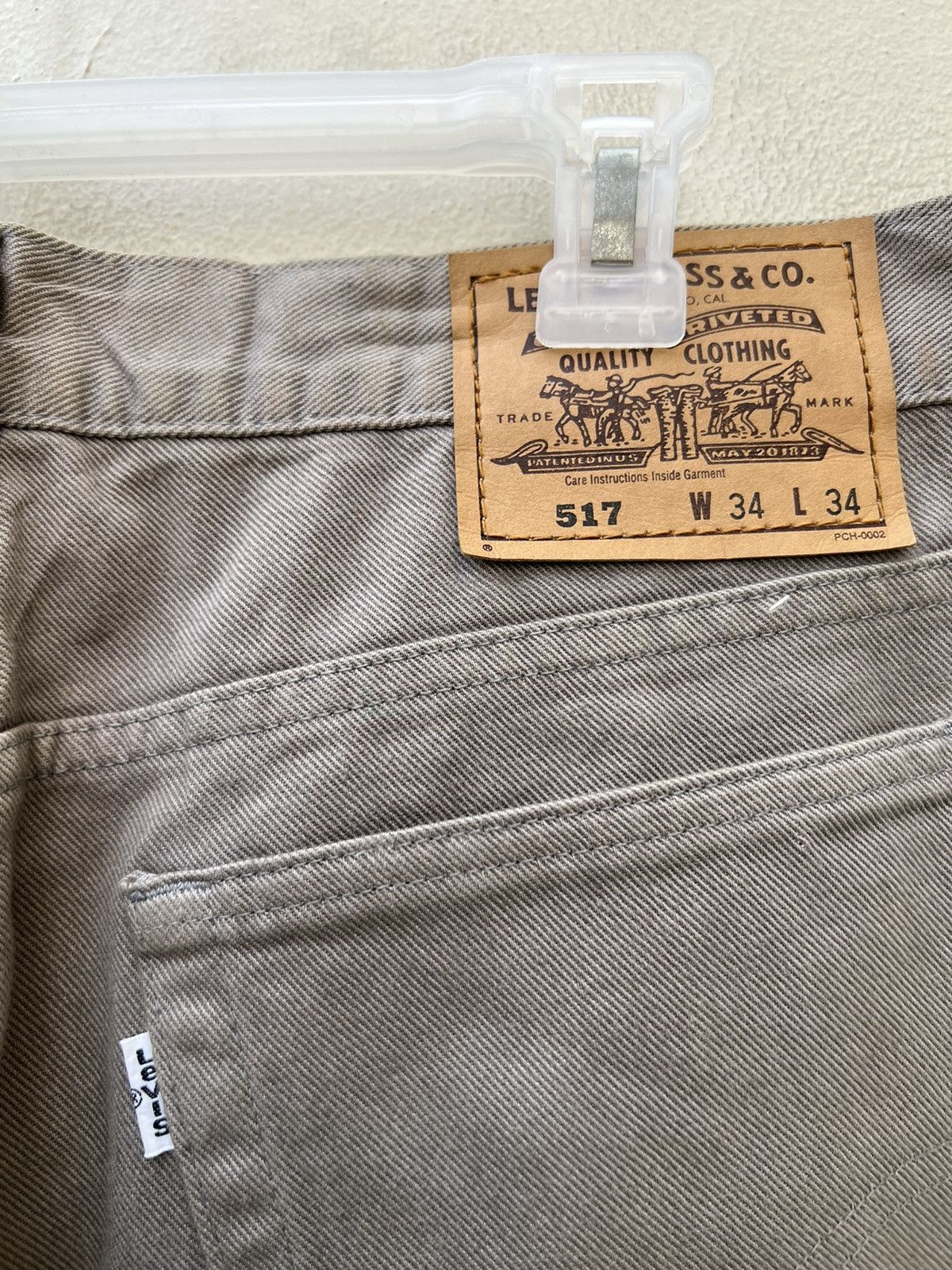 Levi's Vintage 1999 Levi’s 517 Faded Dirty Mud Flare Jeans Size US 33 - 18 Thumbnail