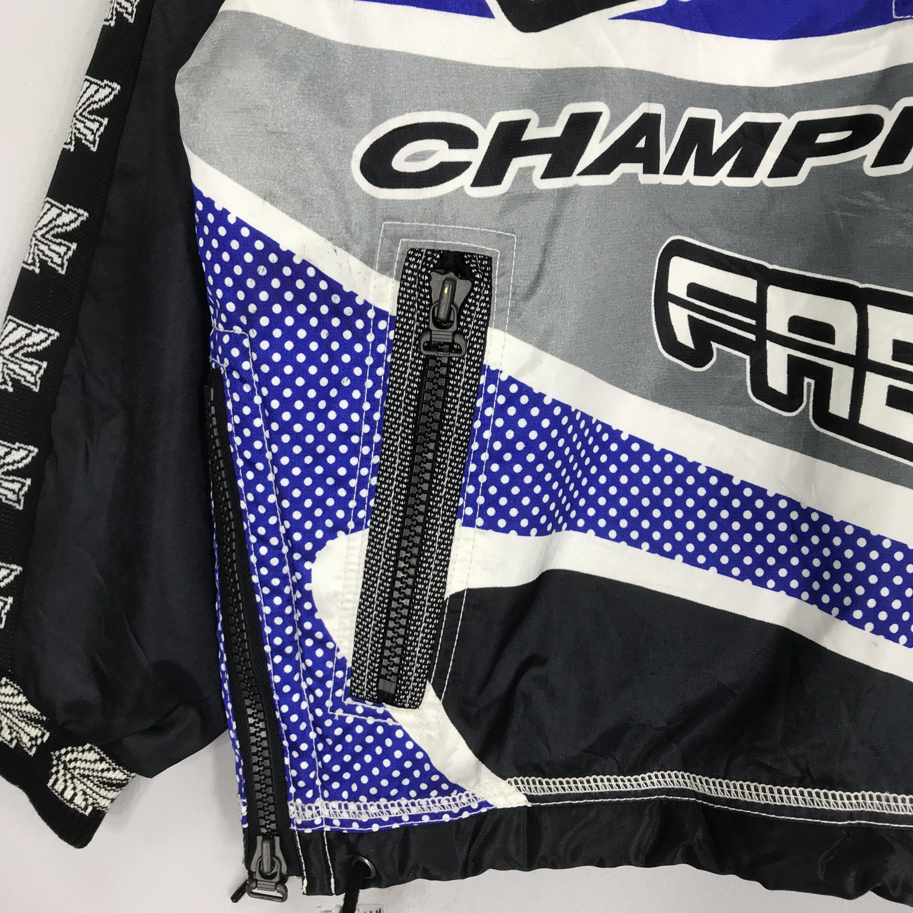Vintage Vintage 90s Fablice Thinsulate Champion Team Racing Ski Coat Size US L / EU 52-54 / 3 - 11 Thumbnail