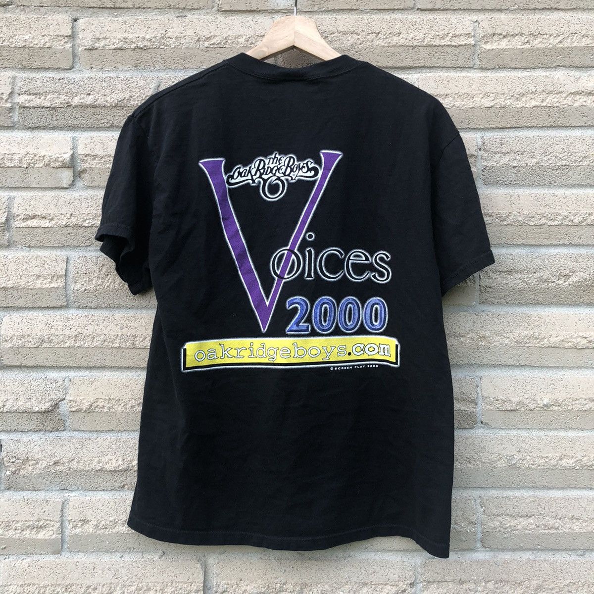 Band Tees × Vintage Vintage Y2K The Oak Ridge Boys voices play Graphic Shirt Size US M / EU 48-50 / 2 - 2 Thumbnail