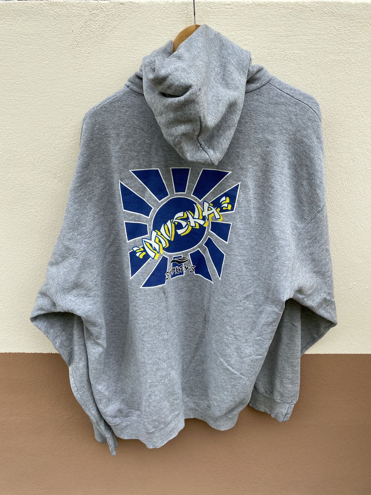 Shorty's Skateboards Vintage Shortys Skateboards Muska Skater Hoodie Size US XL / EU 56 / 4 - 10 Thumbnail