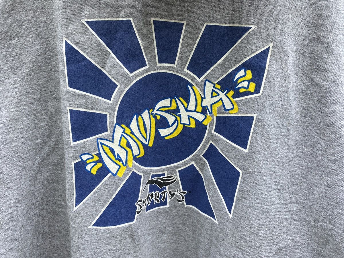Shorty's Skateboards Vintage Shortys Skateboards Muska Skater Hoodie Size US XL / EU 56 / 4 - 9 Thumbnail