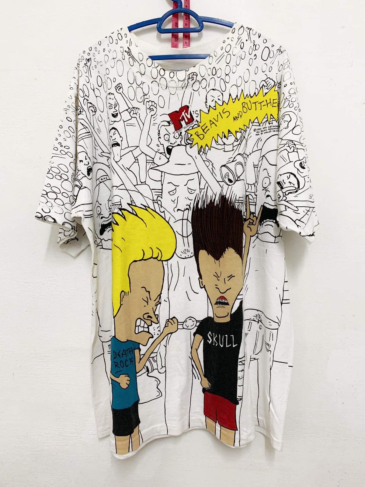 Beavis & Butthead aop 1993 vintage
